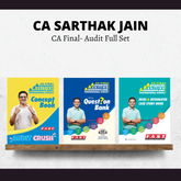 CA Final Audit Books Full Set By CA Sarthak Jain | For Jan 26 Exams | ICAI New Course